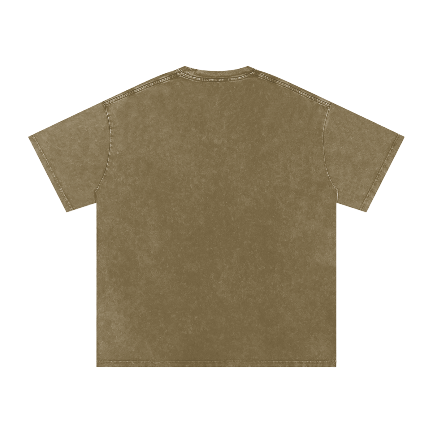 VoidForge Snow Wash Tee in Dark Blue — flat lay product shot showing full oversized silhouette and navy washed finish