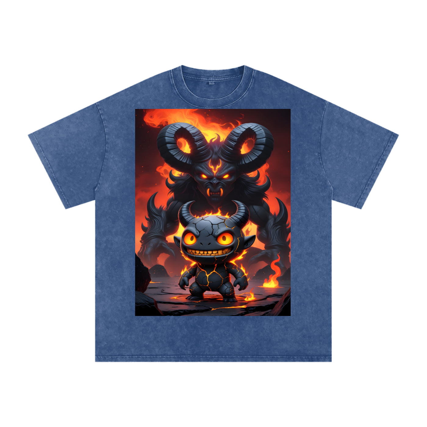 Vex Void Wraith Tee — lifestyle shot showing dark fantasy original character oversized snow wash tee in gothic streetwear aesthetic