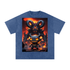 Vex Void Wraith Tee — lifestyle shot showing dark fantasy original character oversized snow wash tee in gothic streetwear aesthetic