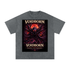 Neon Samurai Snow Wash Tee — product shot showing full color range across dark gothic palette on premium washed cotton tees