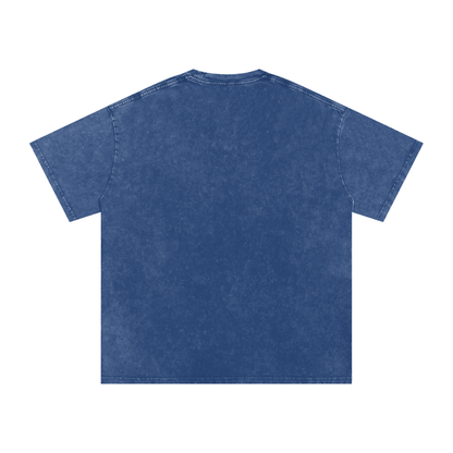 Snow Wash Tee multiple colors — showing full VoidForge dark palette color range for washed oversized streetwear tee