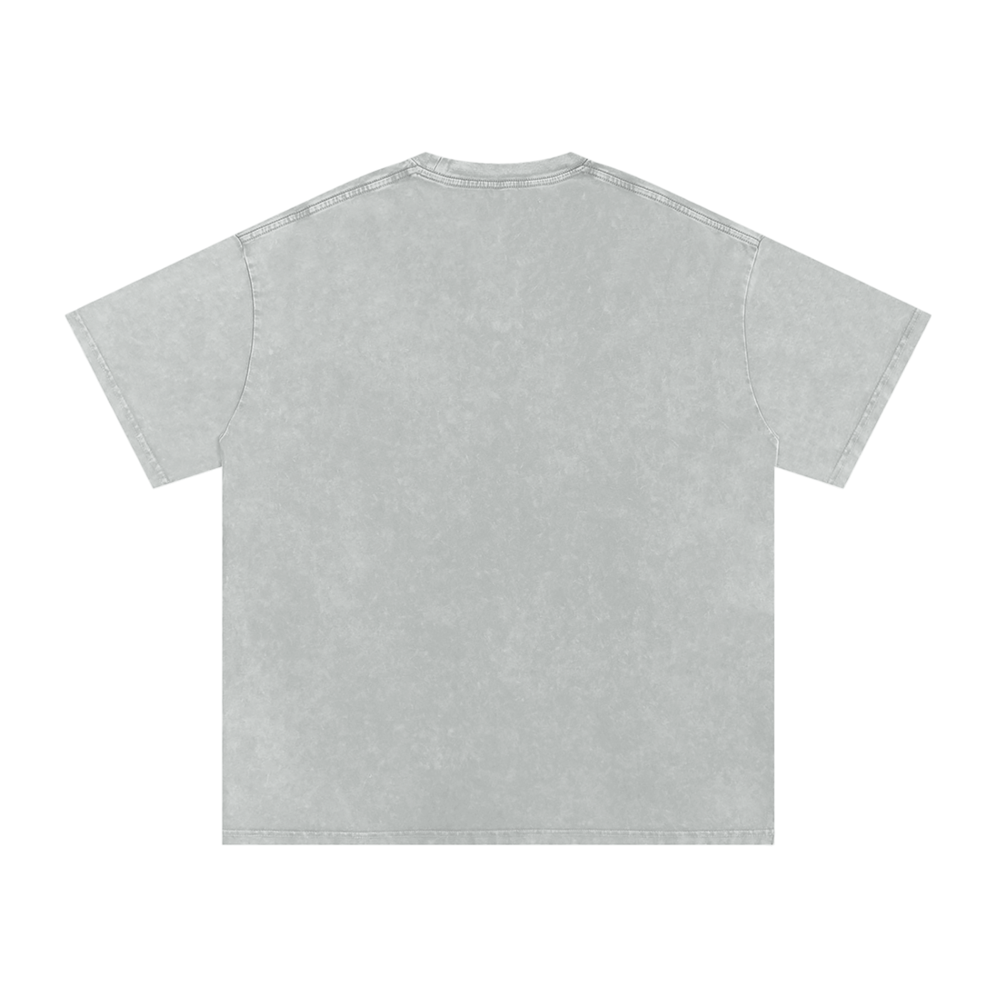 VoidForge Snow Wash Tee — detail shot of snow wash process showing unique faded tonal variation on cotton fabric