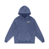 Vex Void Wraith Hoodie in Dark Gray — front VF logo chest detail on charcoal 420 GSM snow washed oversized gothic streetwear hoodie