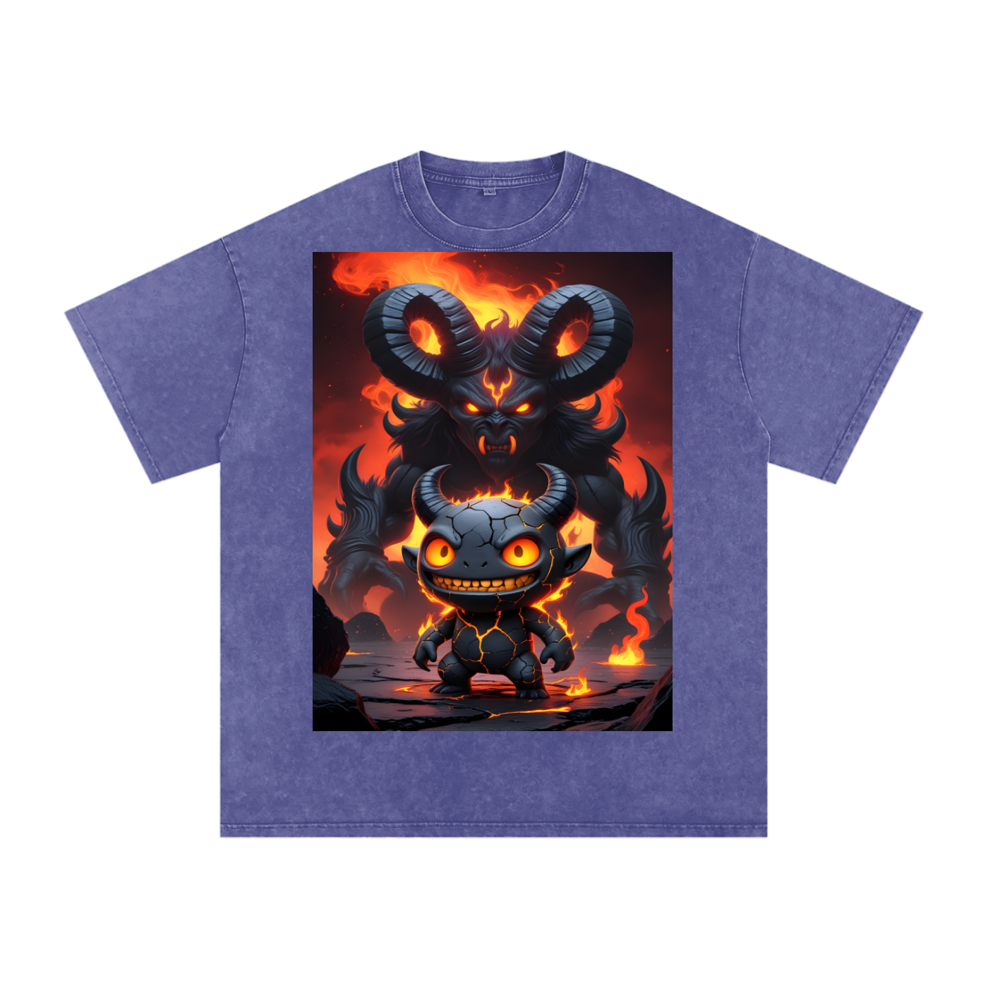 Vex Void Wraith Tee flat lay in Black — showing full Vex character chest art and oversized drop shoulder cut on premium snow wash cotton